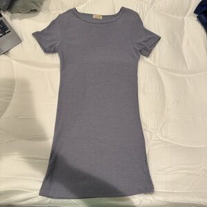 purple gray brandy melville dress